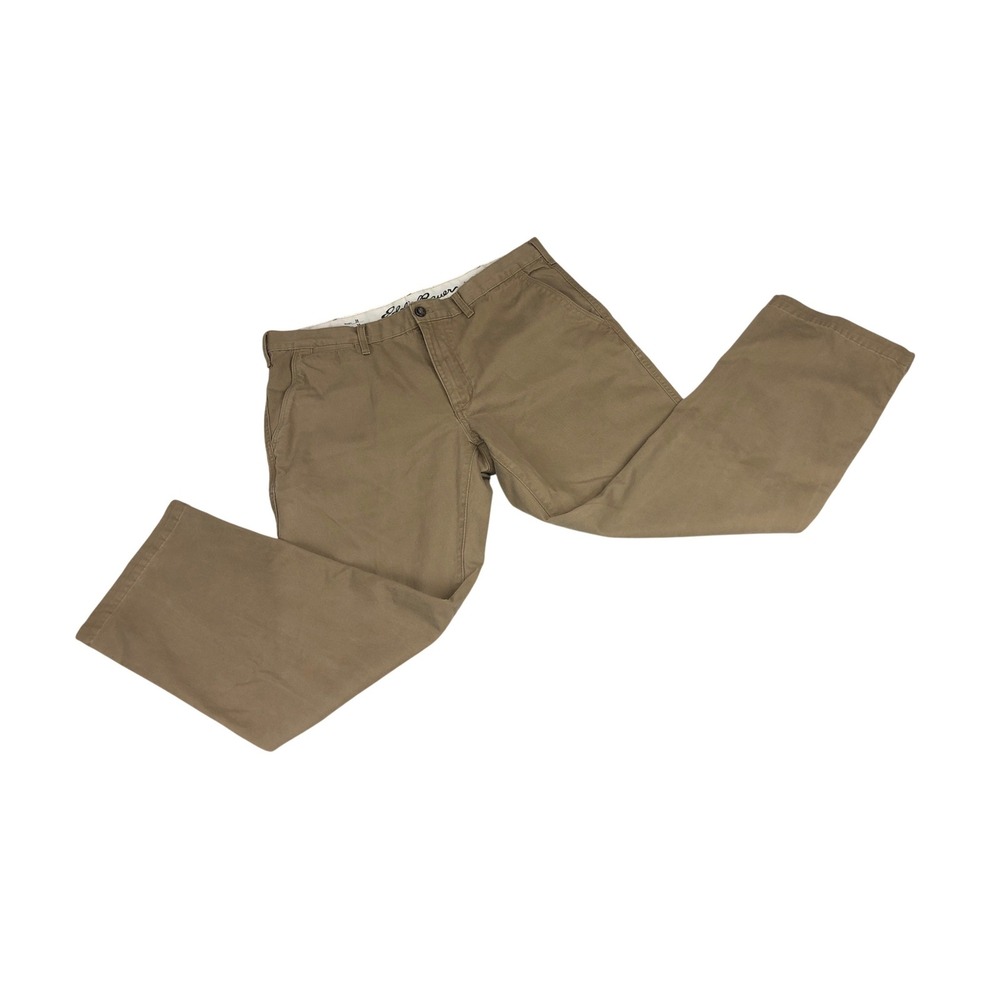Eddie Bauer Mens Legend Wash Classic Fit Khaki Chino Pants Tan 38x28 Gorpcore